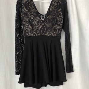 Lace mini dress